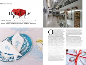 Tanmy Design with Heritage space on Leisure & Travel Magazine January 2019